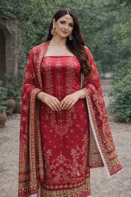 3 piece printed Lawn suit