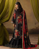 Digital Printed Fancy Chamki Lawn Shirt with Digital Printed Readymade Fancy Embroidered Four Side Patti Dupatta and Dyed Lawn Trouser D-0003