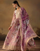 Digital Printed Fancy Chamki Lawn Shirt with Digital Printed Readymade Fancy Embroidered Four Side Patti Dupatta and Dyed Lawn Trouser D-0006