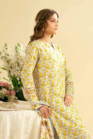 3 Piece - Printed Embroidered Suit - 42401331