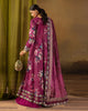 Digital Printed Fancy Chamki Lawn Shirt with Digital Printed Readymade Fancy Embroidered Four Side Patti Dupatta and Dyed Lawn Trouser D-0008