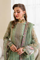 IZNIK CC-41 EMBROIDERED NET