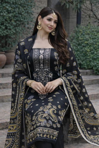 3 piece printed Lawn suit