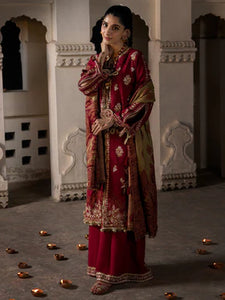 CINQ DAYAR | 3 Pc Unstitched | Bayaan Kashmiri shawls