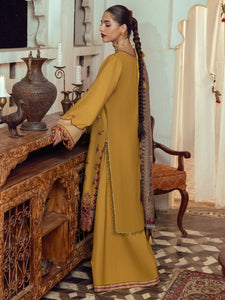 CINQ AFSANA | 3 Pc Unstitched | Bayaan Kashmiri shawls