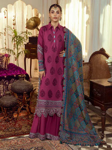 CINQ DASHT | 3 Pc Unstitched | Bayaan Kashmiri shawls
