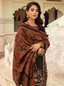 CINQ VASAL | 3 Pc Unstitched | Bayaan Kashmiri shawls