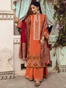 CINQ GERWA | 3 Pc Unstitched | Bayaan Kashmiri shawls