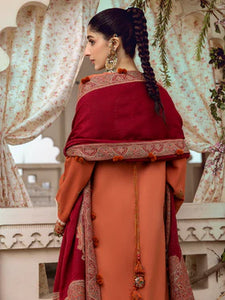 CINQ GERWA | 3 Pc Unstitched | Bayaan Kashmiri shawls