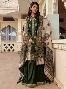 CINQ MANELI | 3 Pc Unstitched | Bayaan Kashmiri shawls