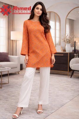 Printed Lawn Shirt TK09