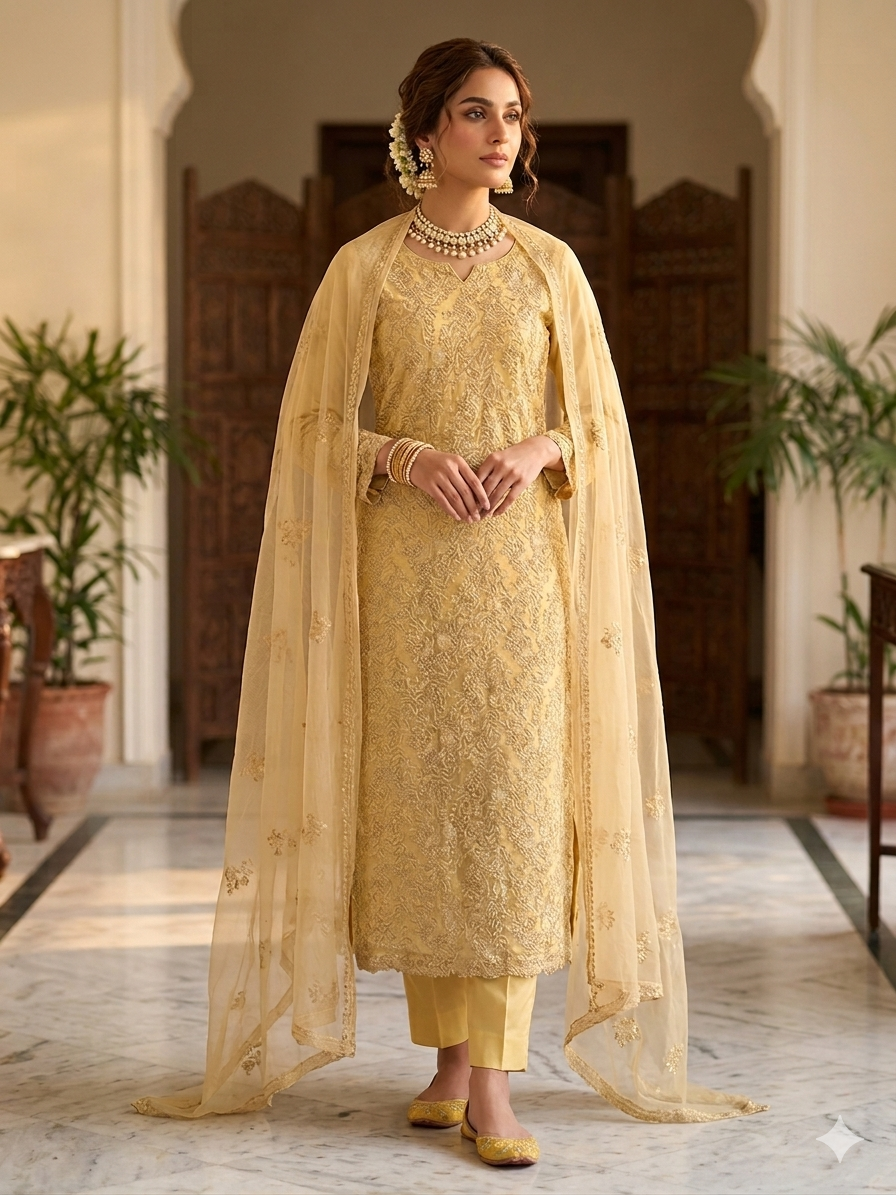 Luxury Collection By Ahmed Fabrics- D02