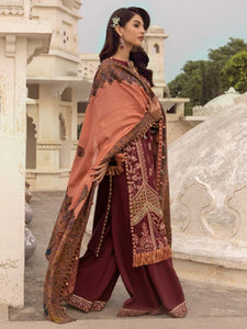 CINQ ARSH | 3 Pc Unstitched | Bayaan Kashmiri shawls