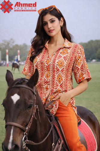 Printed Lawn shirt TK06