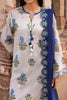 3 Piece Printed Lawn Suit with Embroidered Denting Dupatta and Printed Trouser DN-62012