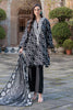 3 Piece Printed Lawn Suit with Embroidered Neckline B-62011