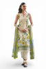 3 Piece Embroidered Printed Lawn Suit with Neckline CL-62037