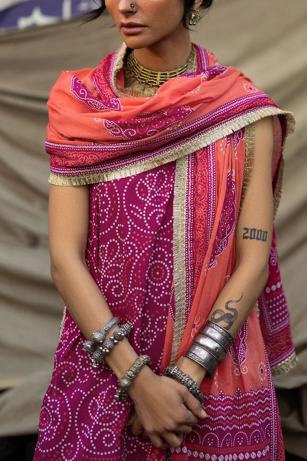 3 Piece Printed Lawn Suit CL-62024 A