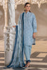 3 Piece Printed Lawn Suit and Dyed Trouser CL-62085 A