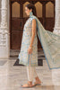 3 Piece Printed Lawn Suit and Dyed Trouser CL-62121 A