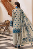 3 Piece Printed Lawn Suit and Dyed Trouser CL-62135 A