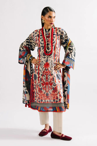 3 Piece Printed Lawn Suit with Dupatta CL-62143