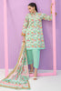 3 Piece Printed Lawn Suit and Dyed Trouser CL-62292 A